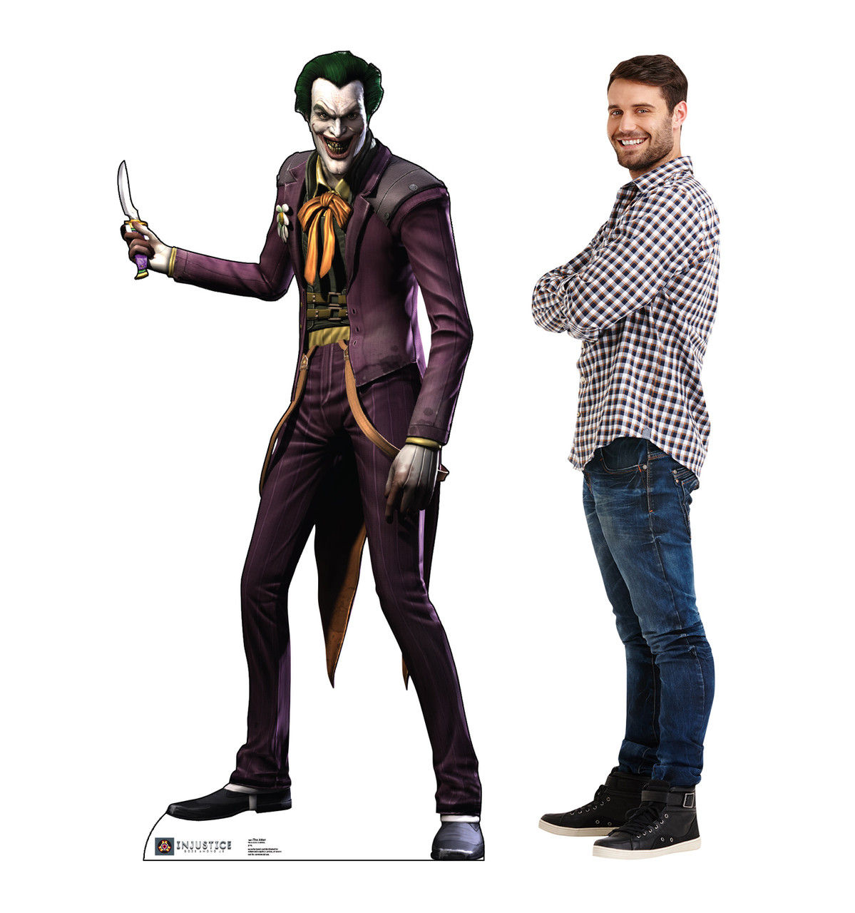 Wallpaper #AmejB5MBSpphPi3-q8eP140 Life Size the Joker Injustice Gods Among Us Cardboard Cutout