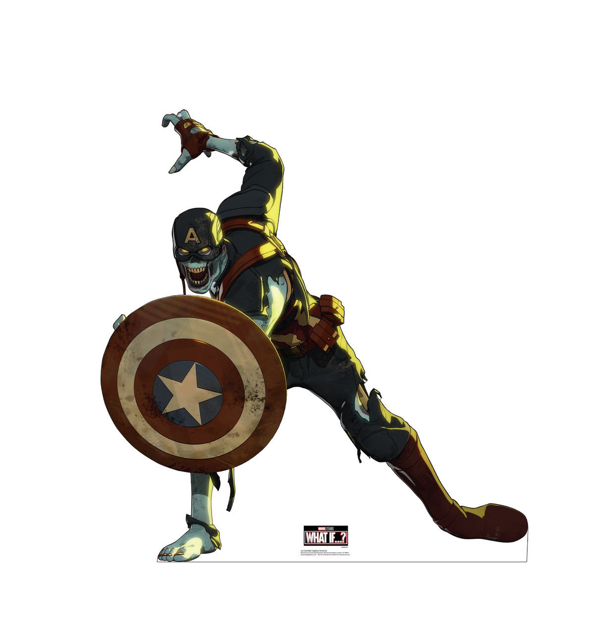 Wallpaper #nTEINpMB5zzyi_yYaFjH107 Zombie Captain America Life Size Cardboard Standee 3693