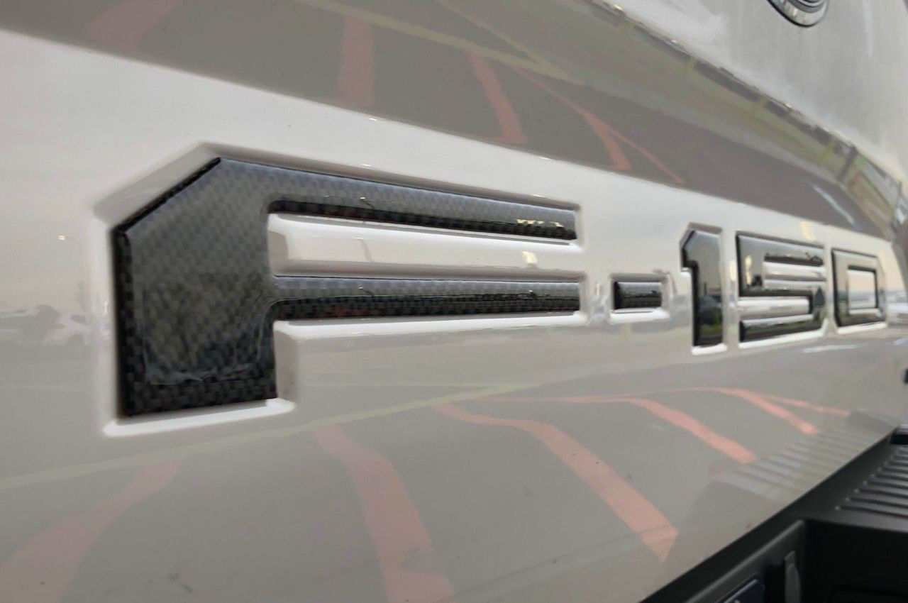 Wallpaper #ZmfT9JIBSpphPi3--nwm163 Ford F150 F 150 2021 Real Carbon Fiber Black Tailgate Letters Inserts