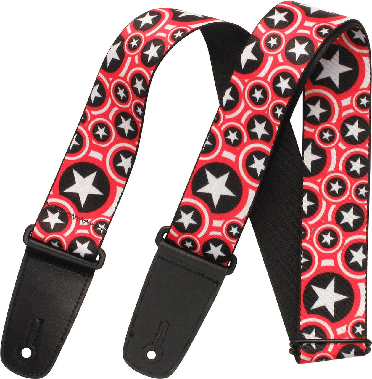 Wallpaper #fkWFjY4B7YBJg1BVdZzC4 Captain America Shield Collage Guitar Strap