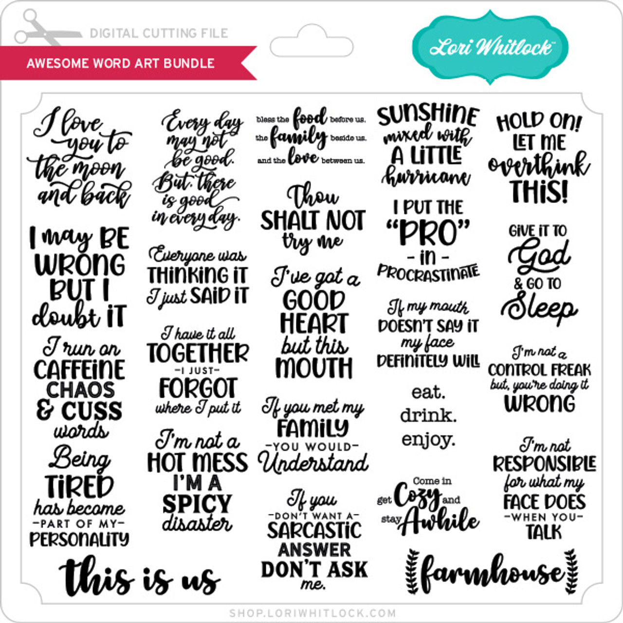 Wallpaper #nWdA85IBSpphPi3-JnTg44 Awesome Word Art Bundle Lori Whitlocks Svg Shop