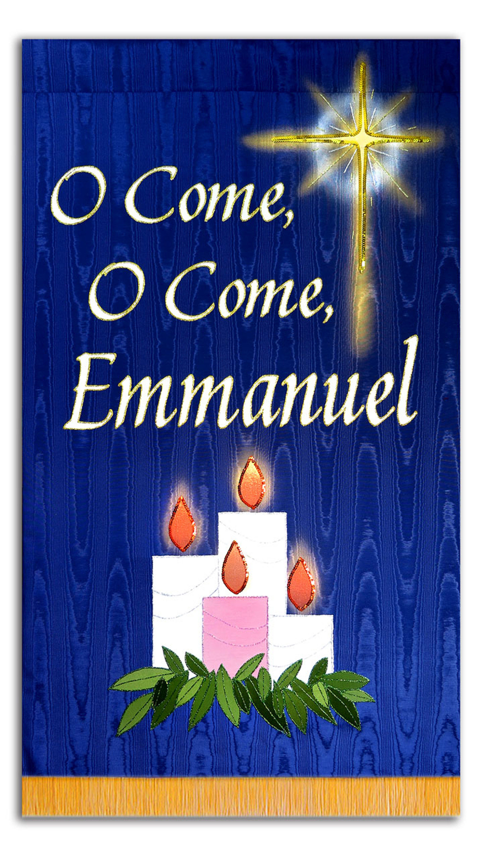 Wallpaper #SBl-HI8BtGB6xQ78AnUk37 O Come O Come Emmanuel with Candles and Star