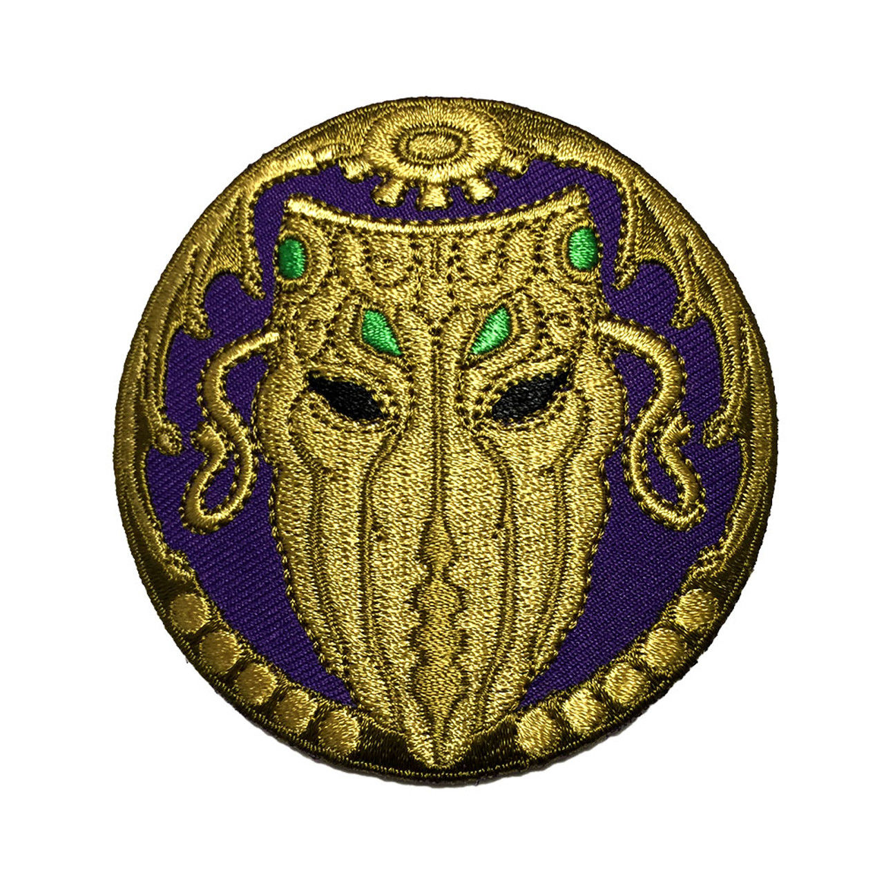 Wallpaper #uwMnZJMBpyOg8YnEDtaL215 Mask of Cthulhu Embroidered Patch Arkham Bazaar