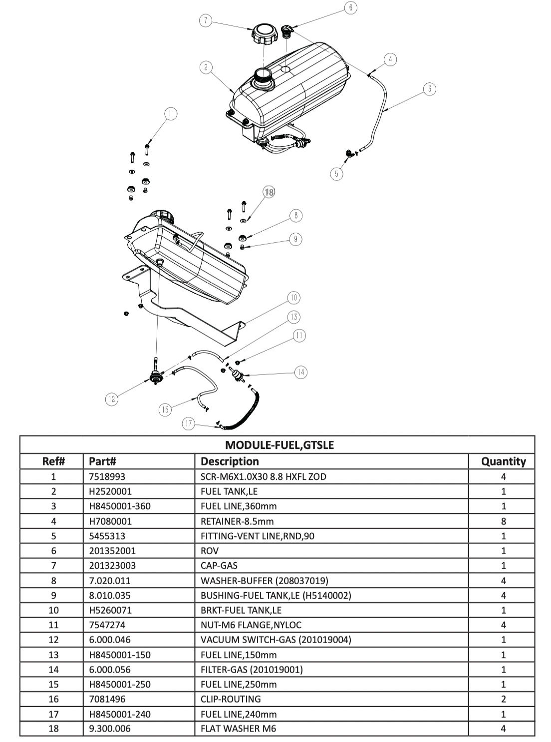 Wallpaper #n2fY8pIBSpphPi3-4HKP319 Hammerhead Gts 150 Rollover Valve on Fuel Tank for Newer 150cc Models