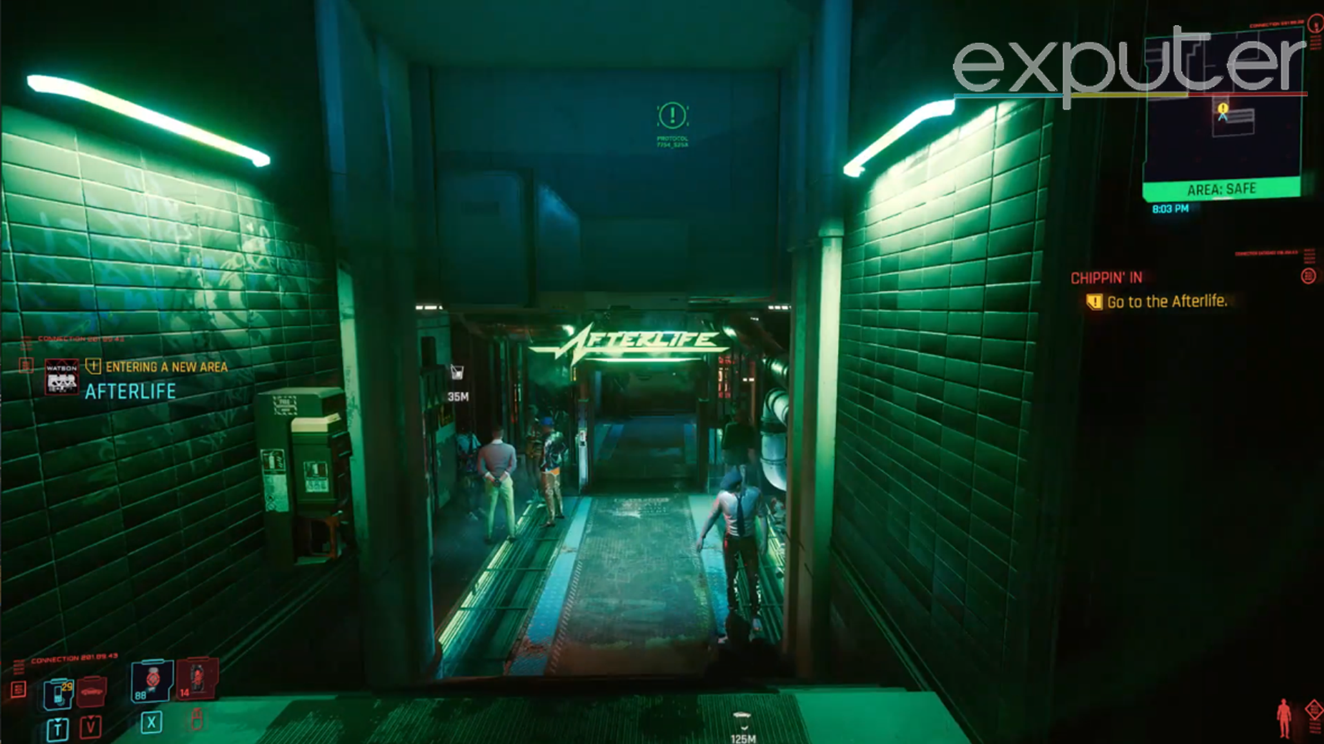 Wallpaper #eCadmJcBNyflpn9rxIes7 Cyberpunk 2077 Afterlife Bar Location Importance Exputercom