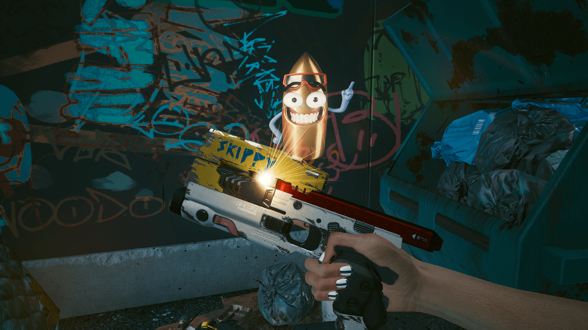 Wallpaper #CWfV7pIBSpphPi3-jF_J235 How to Find Skippy the Best Weapon in Cyberpunk 2077 Exputercom