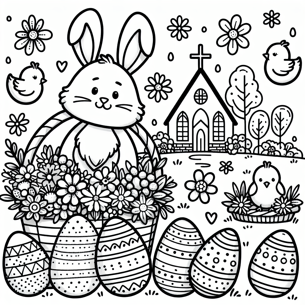Wallpaper #emfj_ZIBSpphPi3-hJ0I276 Easter Coloring Pages Custom Paint by Numbers