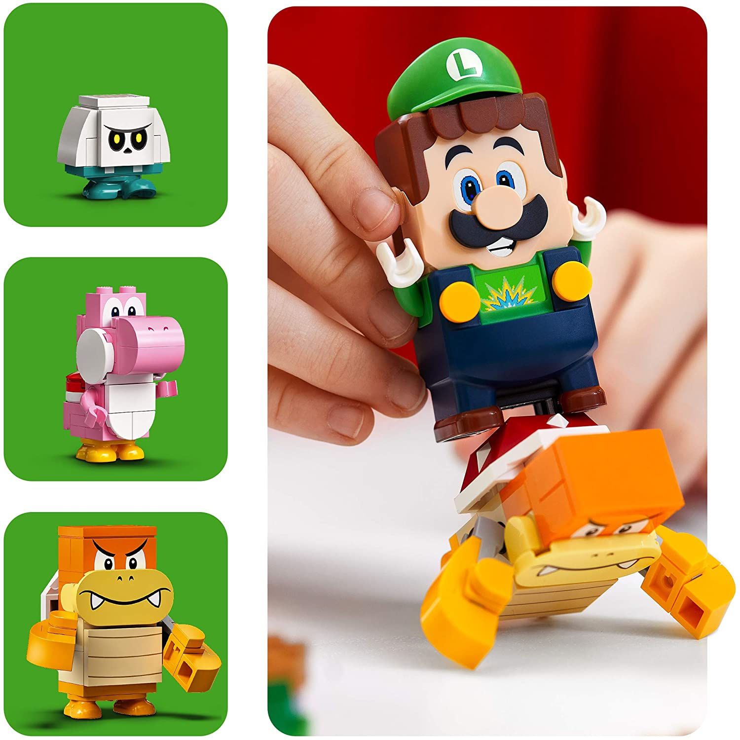 Wallpaper #Kx3VLZMBlOZrFDOkdNK0107 Nouveaute Lego Super Mario 2021 Luigi Arrive En Precommande