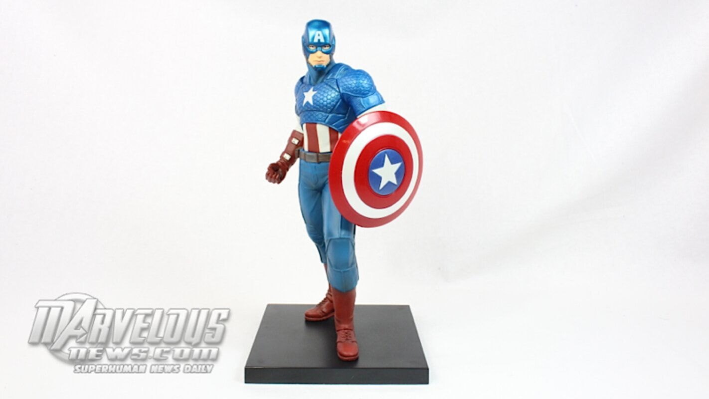 Wallpaper #QnPfiY4BFI5NbQksOCIY52 Kotobukiya Captain America Marvel Now 110 Statue Video Review Images
