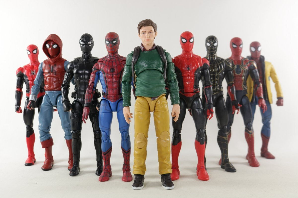 Wallpaper #YWcGEJMBSpphPi3-SfEa141 Spider Man Homecoming Marvel Legends Peter Parker Ned Leeds Two Pack