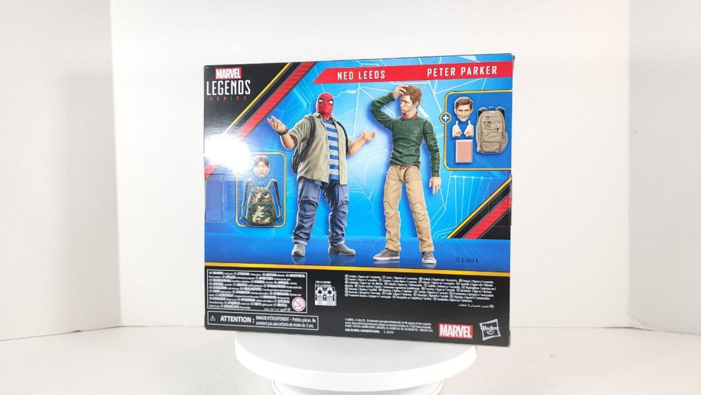 Wallpaper #YWcGEJMBSpphPi3-SfEa157 Spider Man Homecoming Marvel Legends Peter Parker Ned Leeds Two Pack