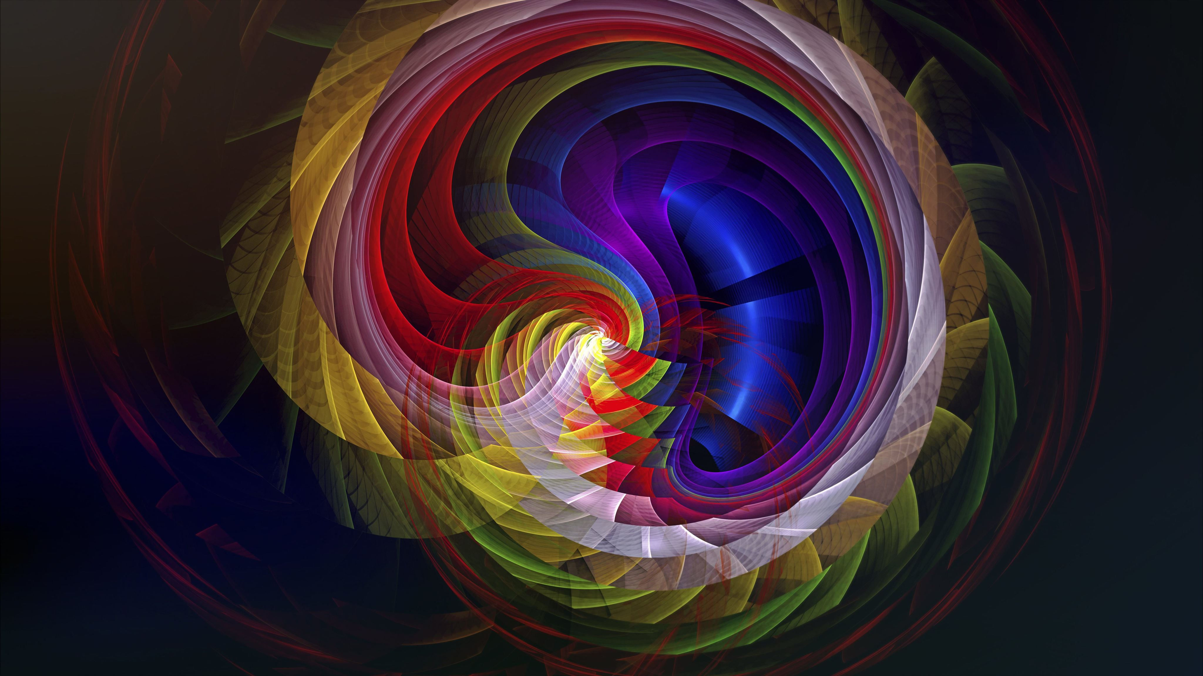Wallpaper #UT-SPJMBLiIJ4c9OCZJ0198 Fractal Apopysis Swirl Digital Art 8k Macbook Air Wallpaper Download