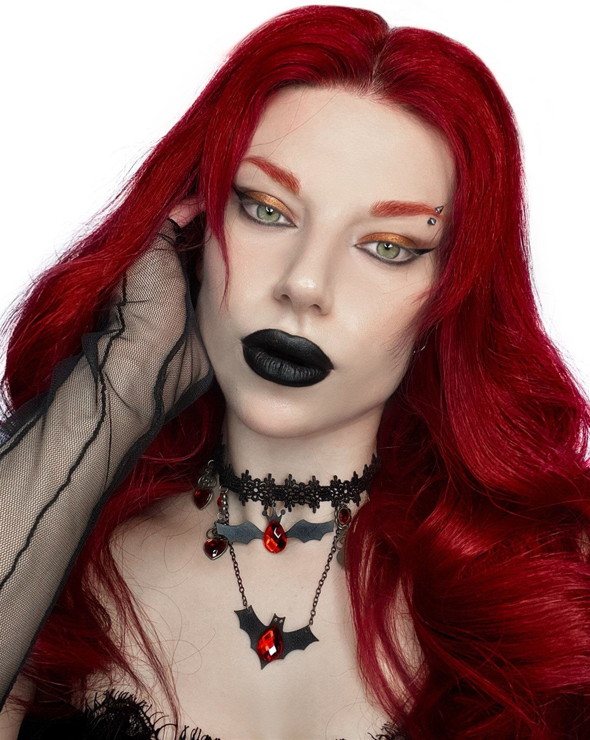 Wallpaper #r3KDMpMBX2lk1u3ogFrF370 Gothic Vampire Bat Choker Necklace