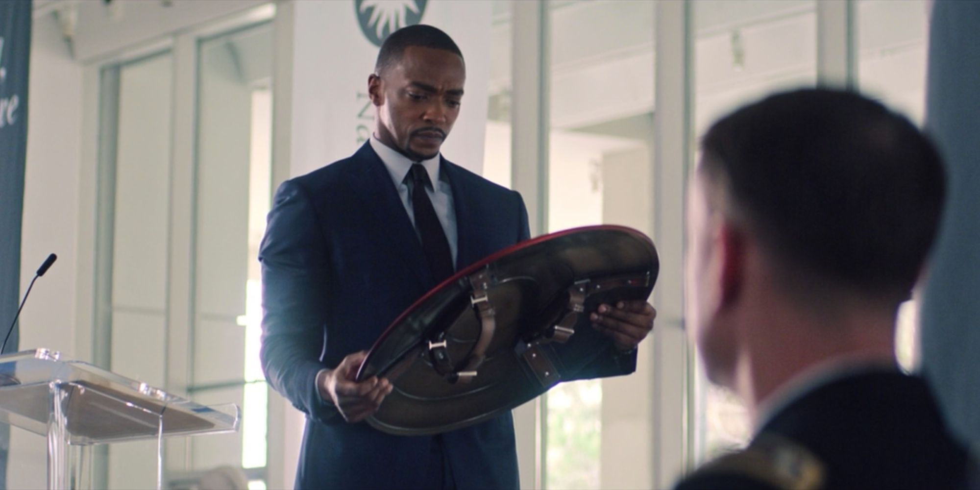 Wallpaper #chnWOY8BtGB6xQ78OquB1 Sam Wilson Gives Inspiring Speech in New Falcon Winter Soldier Teaser