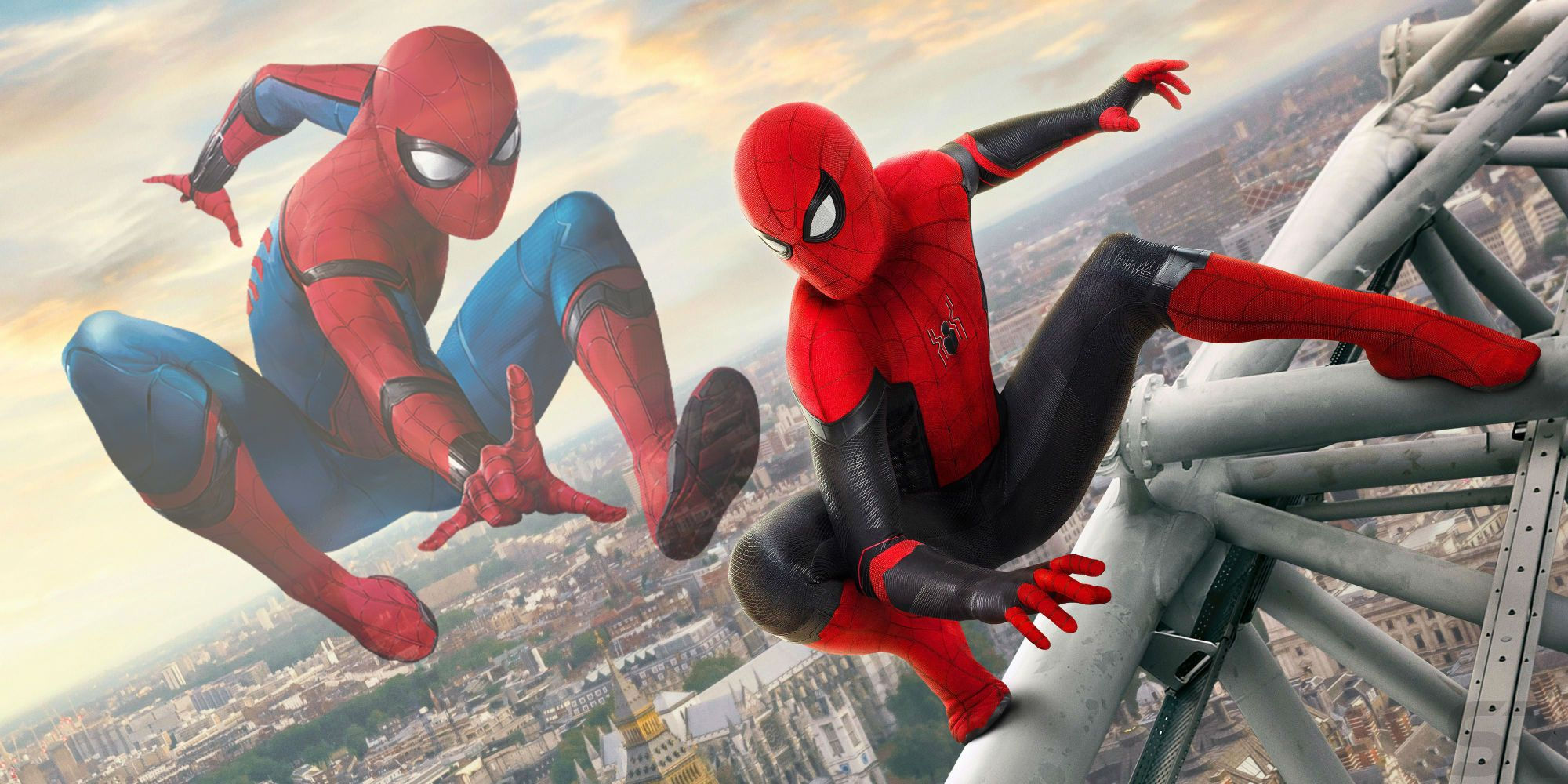 Wallpaper #_wCE644BSdW8dNouVRHU3 Spider Mans Red Black Suit is One of Far from Homes Best Moments