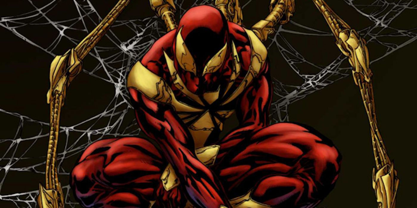 Wallpaper #33a76 Homecomings Iron Spider Suit Revealed Screen Rant