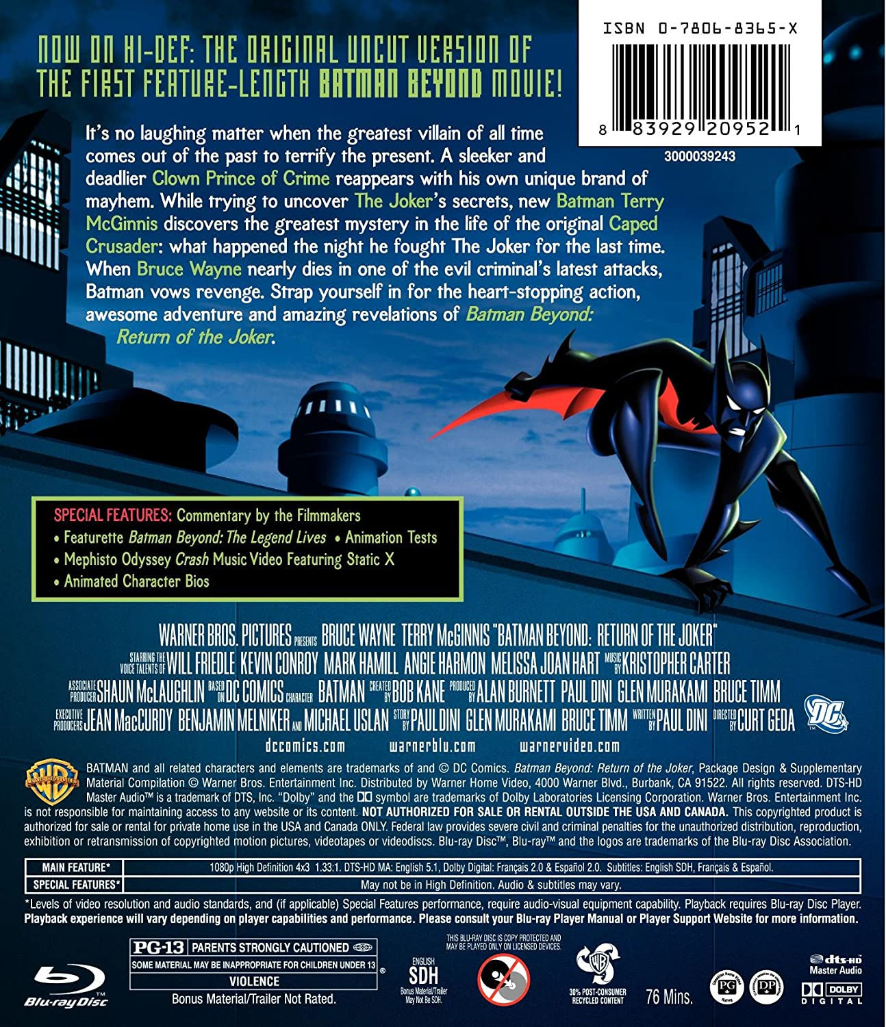Wallpaper #iXPLhY4BFI5NbQks7h7R13 Batman Beyond Return of the Joker Le Cinema Paradiso Blu Ray Reviews