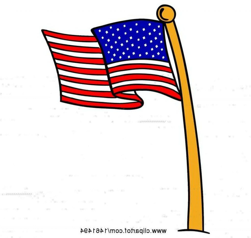 Wallpaper #de5b9 Premium Vector Minimalist American Flag Illustration Drawn with a