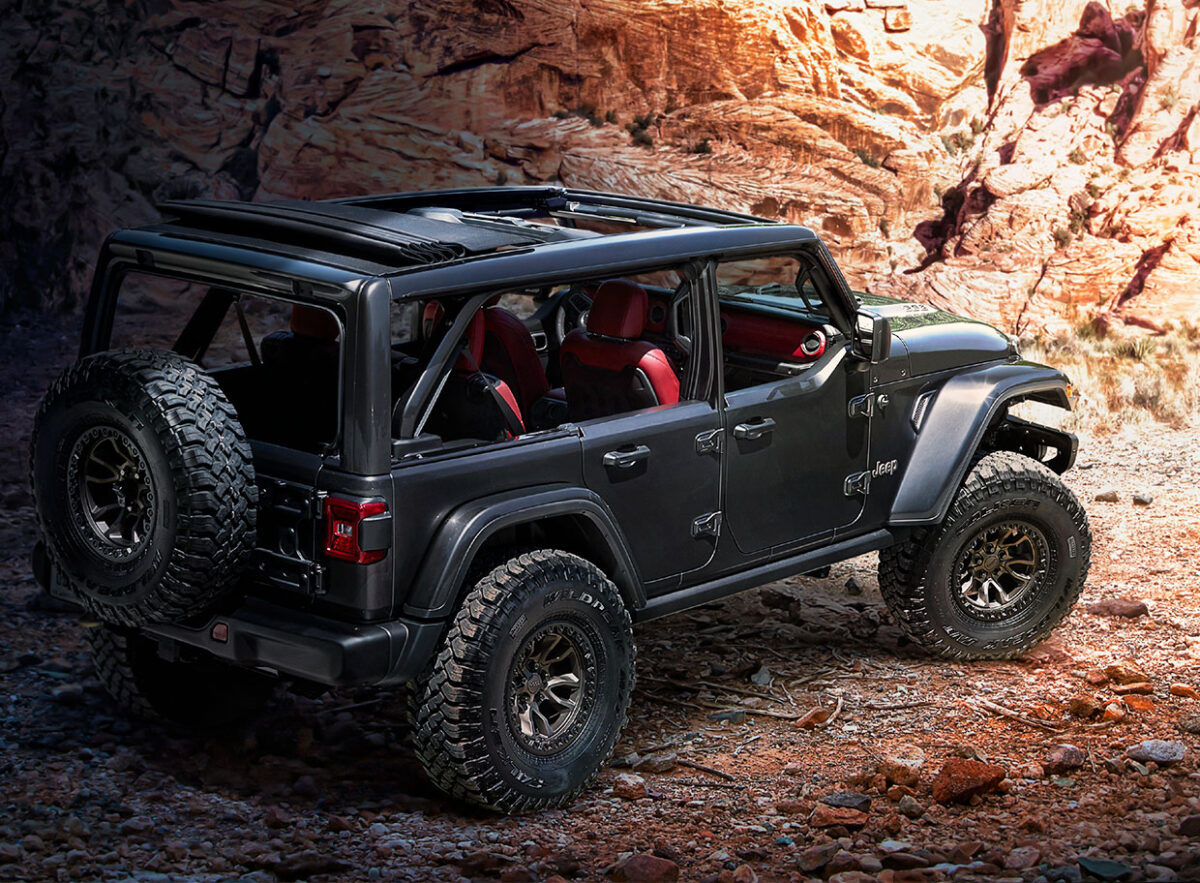 Wallpaper #vBnyO48BtGB6xQ78GrLO37 Jeep Wrangler Rubicon 392 Concept Crams a V8 into Our Favorite Brick