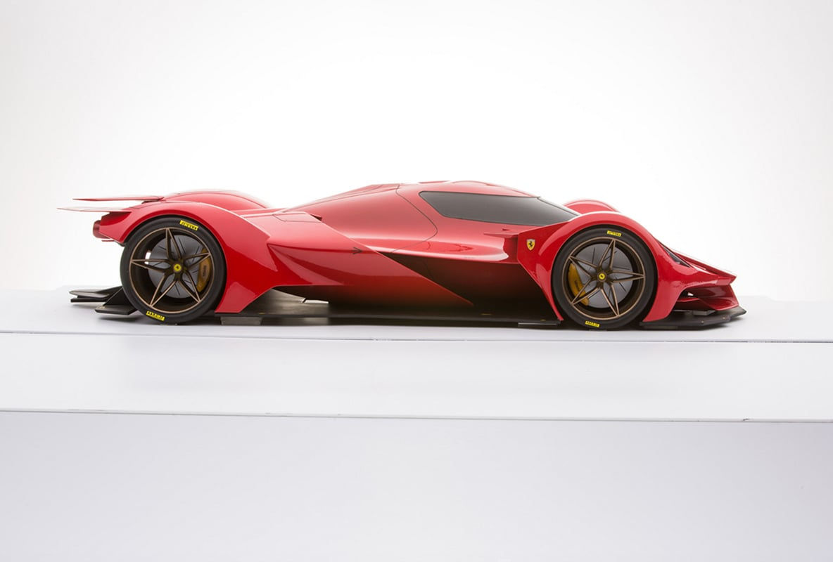 Wallpaper #xJmOP5MBUcASHT6nC8xI76 Car Designer Dreams Up Rad Ferrari Le Mans Prototype