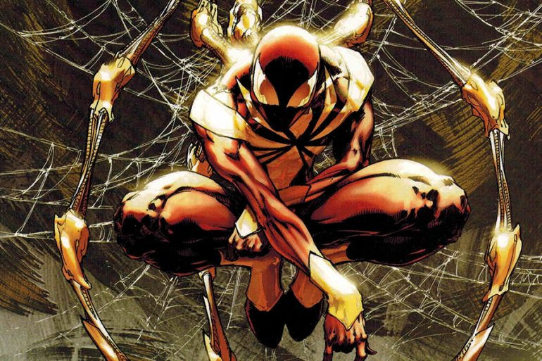 Wallpaper #33a76 Homecomings Iron Spider Suit Revealed Screen Rant