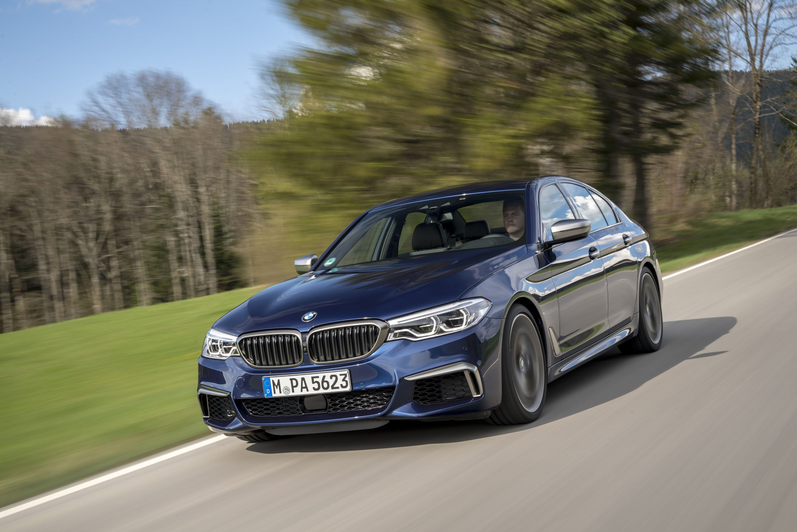 Wallpaper #-nMFgo4BFI5NbQks0xis26 Forste Tur BMW M550i Xdrive Naermer Sig M5 Bilmagasinetdk
