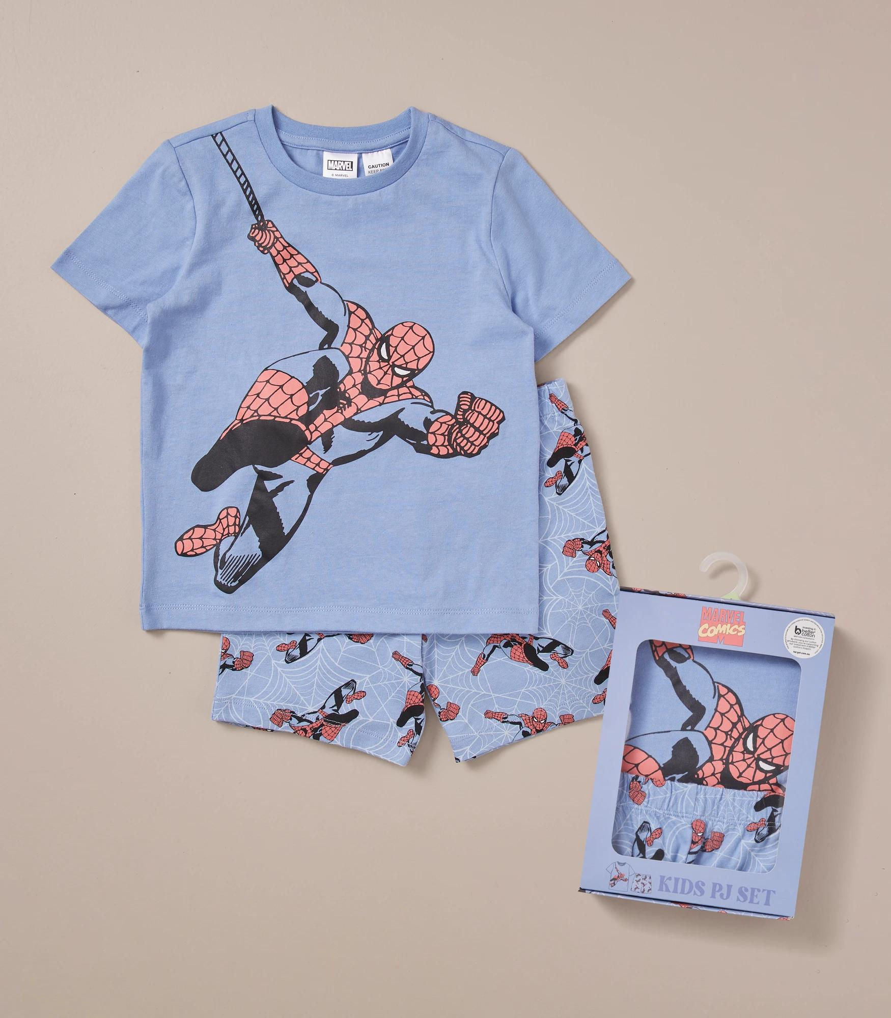 Wallpaper #yGgnGpMBSpphPi3-xxo1196 Marvel Spider Man Cotton Pyjama Gift Set Target Australia