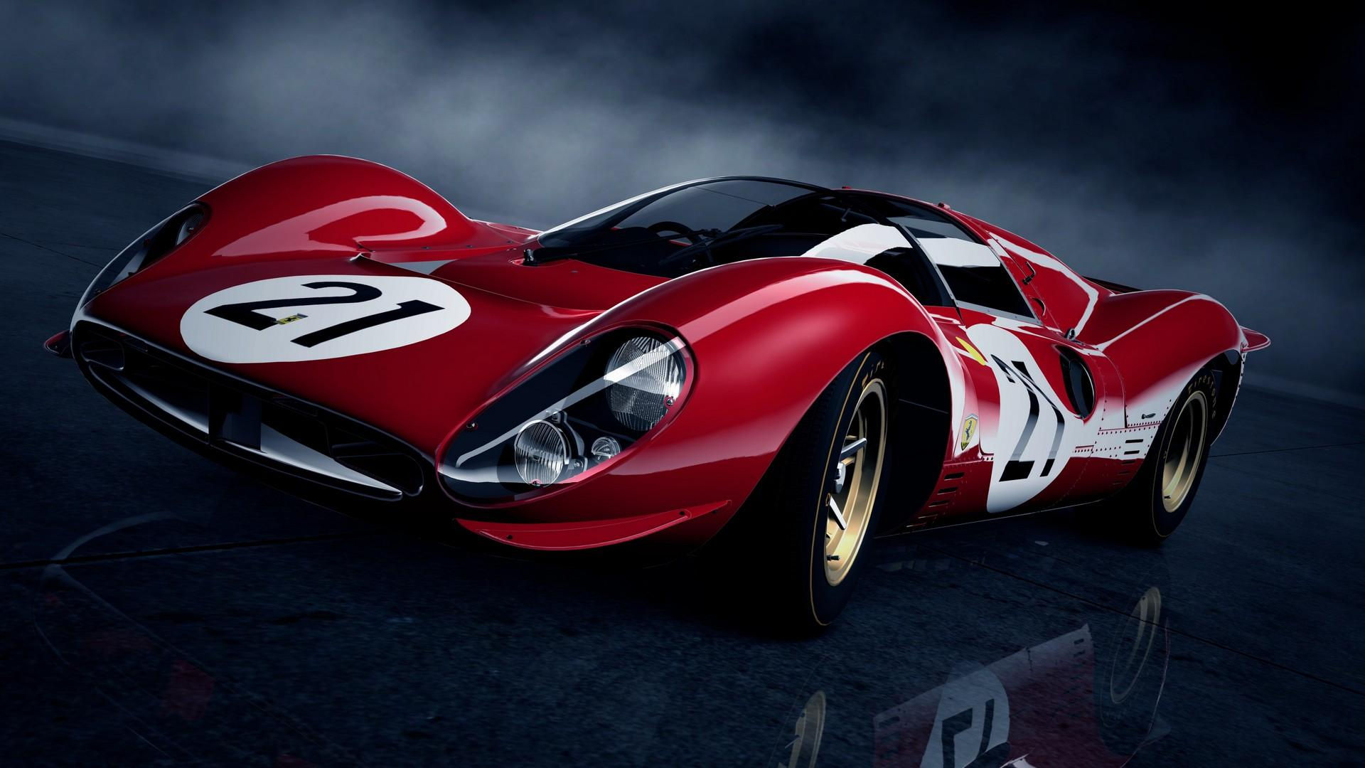 Wallpaper #wEXgko4B7YBJg1BVhZ7x26 Avtomobilia Ferrari 330 P4 Oboi 1920x1080