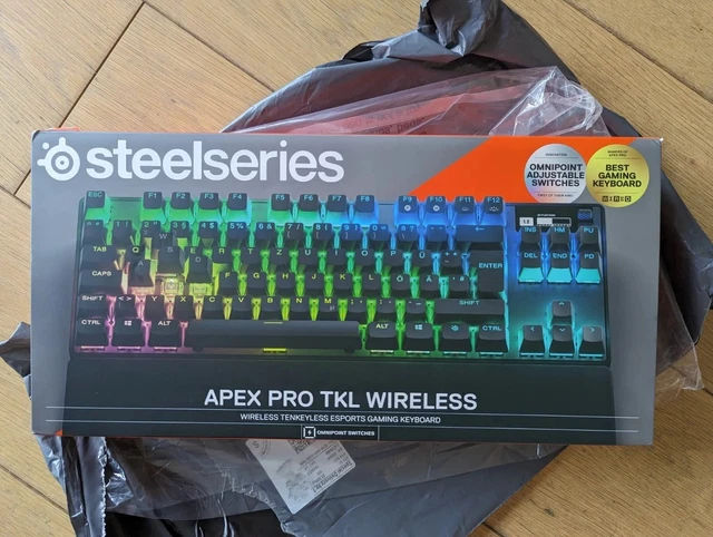 Wallpaper #0Liq3JIBJvJKYCmETvzi214 Steelseries Apex Pro Tkl 2023 Wireless Mechanical Gaming Keyboard New