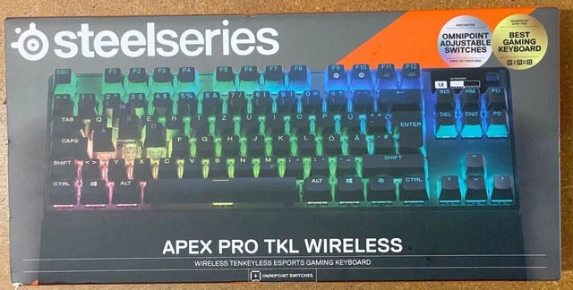 Wallpaper #0Liq3JIBJvJKYCmETvzi234 Steelseries Apex Pro Tkl 2023 Wireless Mechanical Gaming Keyboard New