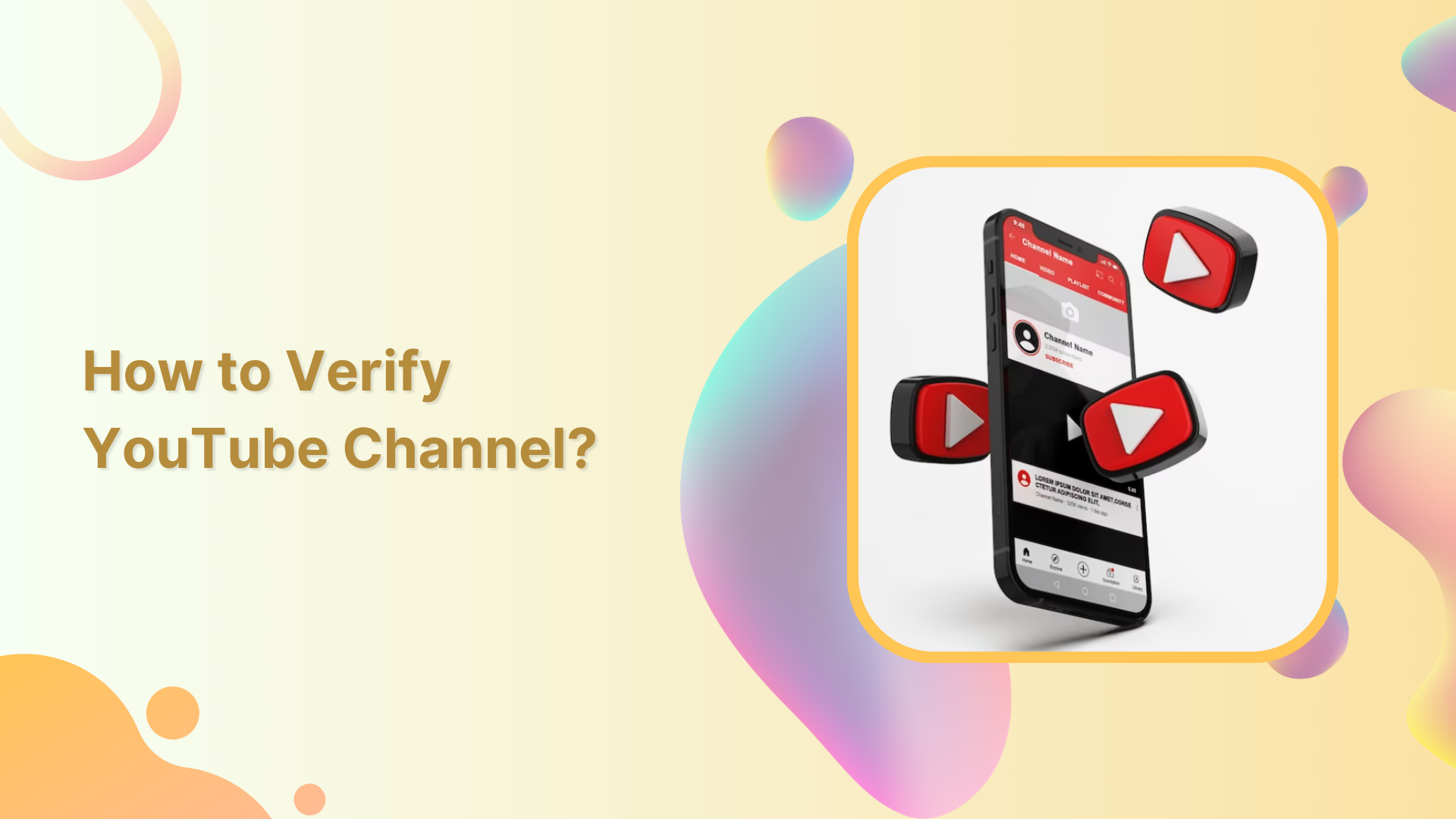 Wallpaper #ZGef9JIBSpphPi3-Vnsf205 How to Verify Youtube Channel