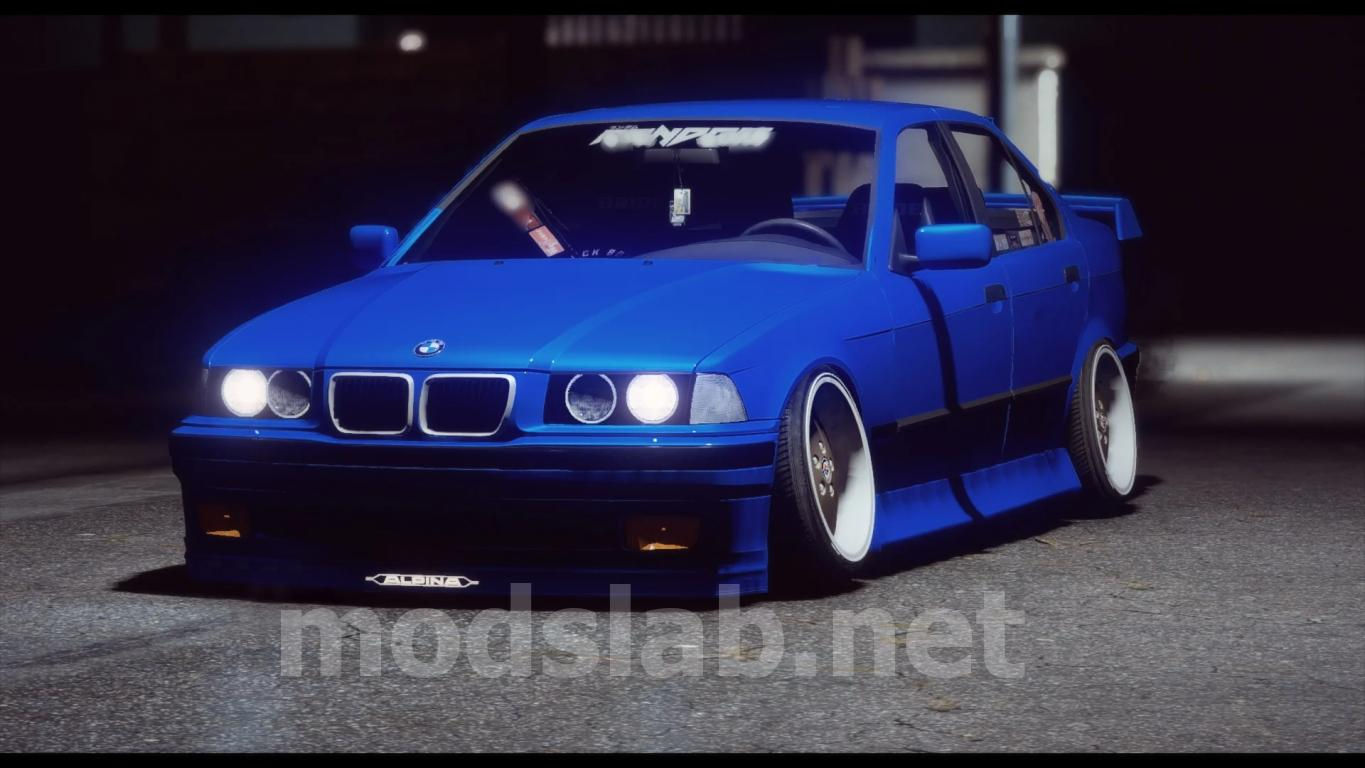 Wallpaper #gWeG95IBSpphPi3-84ad335 Download BMW E36 328i 4 Door Add on Replace for Gta 5