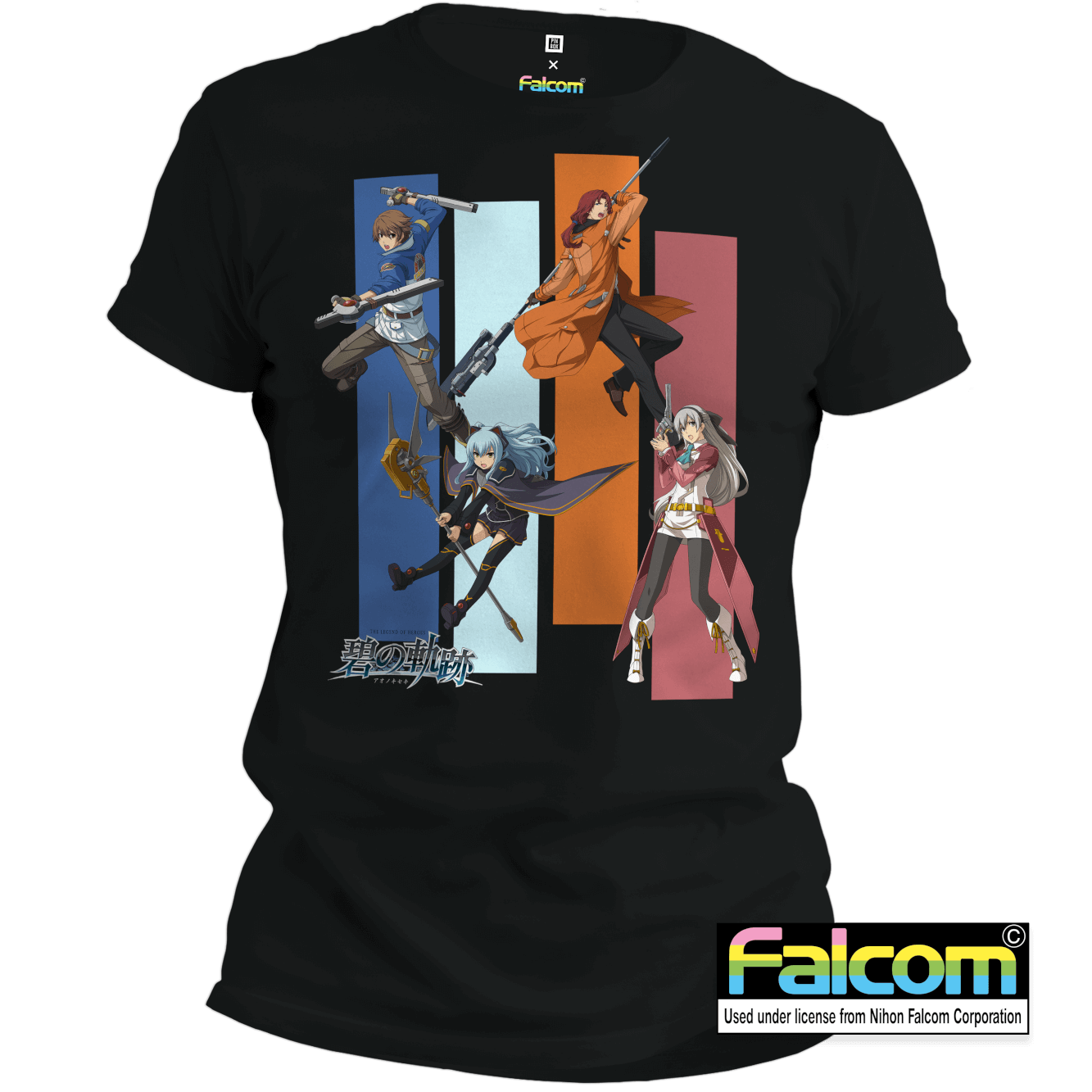 Wallpaper #mDEHNpMB5zzyi_yYg1gY77 The Colourful Heroes of Crossbell Falcom Licensed T Shirt