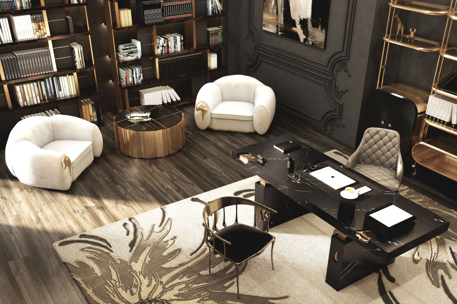Wallpaper #7qmaKZMBMYaX5LKBpNOr92 8 Home Office Designs in Dubai Boost Your Creativity