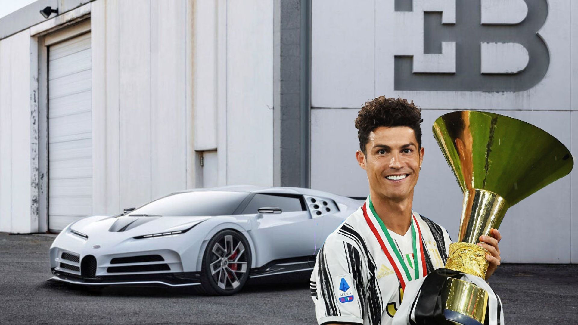 Wallpaper #i7jujJIBJvJKYCmEjdRZ4 Cristiano Ronaldo Se Compro El Nuevo Bugatti Centodieci Parabrisas