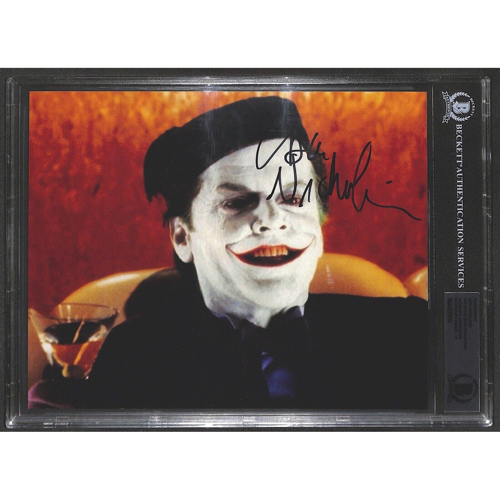 Wallpaper #Oe-LTJMBMN-XEVvVjT4i65 Jack Nicholson Joker Autograph