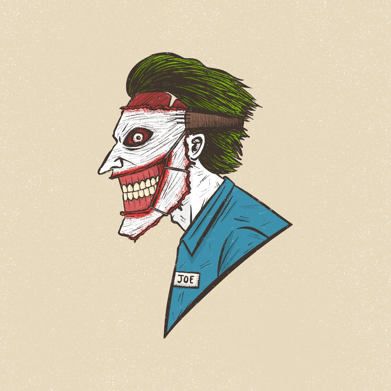 Wallpaper #rGjeF5MBSpphPi3-xxDo200 Joker Through the Ages Pedro Demetriou Illustration Design
