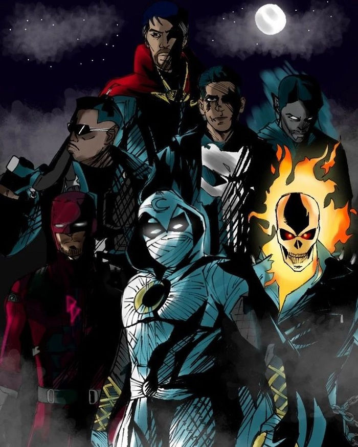 Wallpaper #UmfnApMBSpphPi3-dbEP342 Quienes Son Los Hijos De La Medianoche Los Superheroes De Marvel