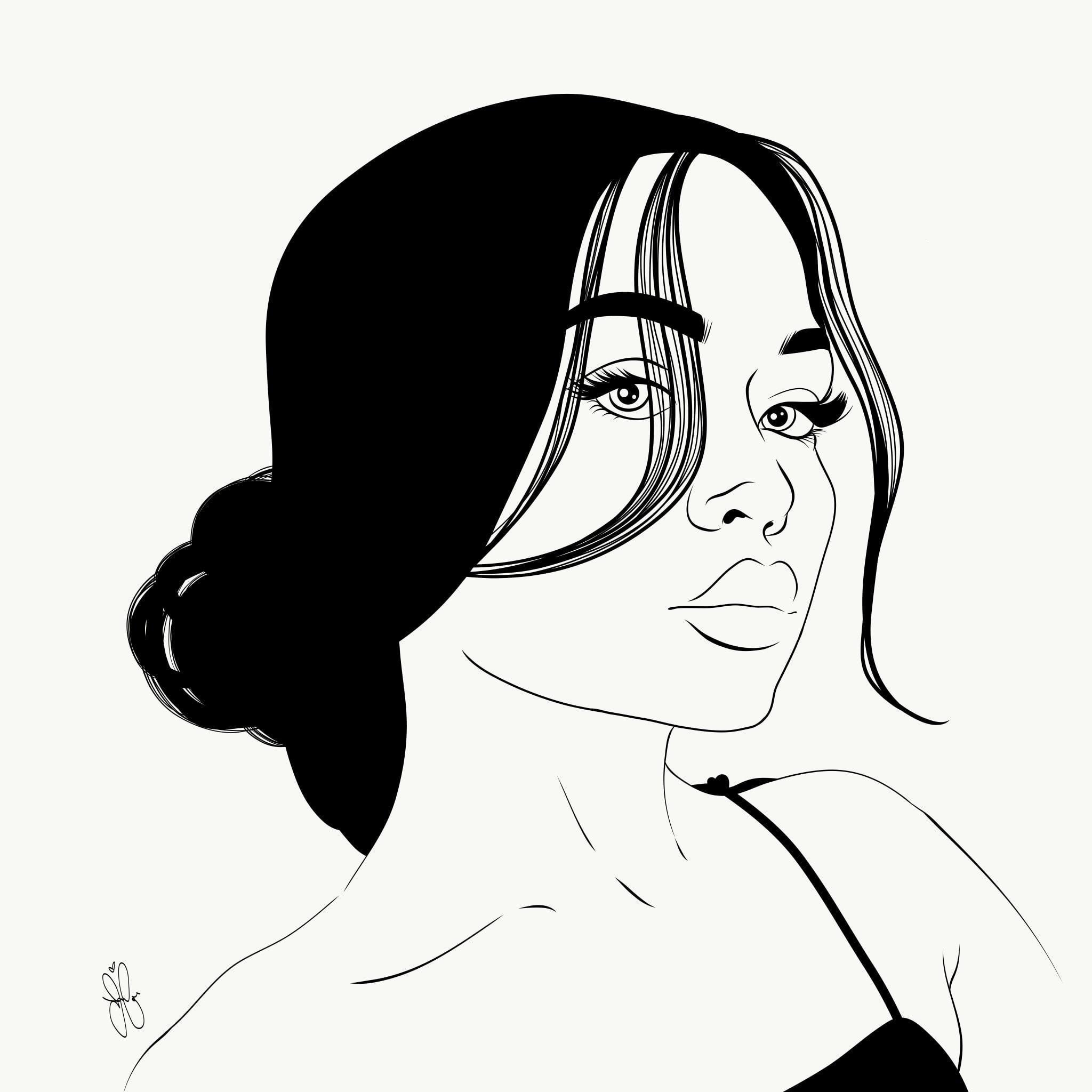 Wallpaper #NhmcBY8BtGB6xQ78wVJN4 30 Black and White Drawings Sketches Harunmudak