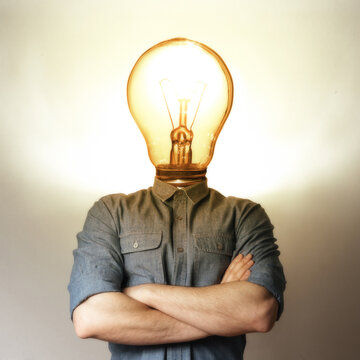 Wallpaper #FbmH3ZIBJvJKYCmEjAF22 Light Bulb Idea Head