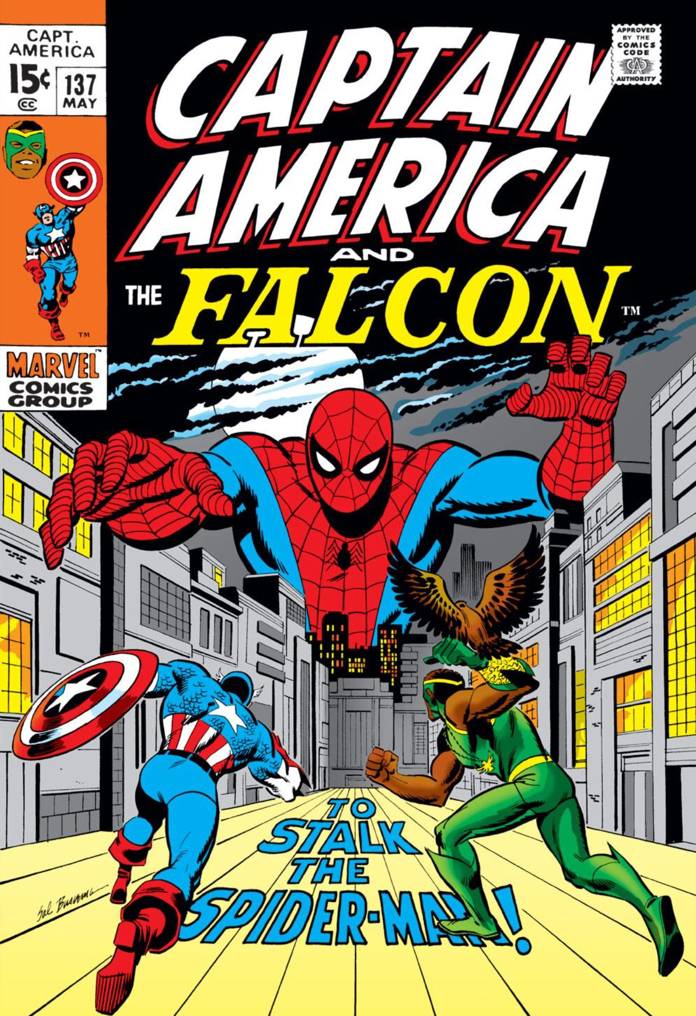 Wallpaper #nmf8B5MBSpphPi3-LMhQ143 Captain America the Falcon and Spider Man Make Three