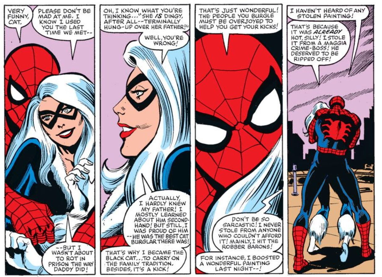Wallpaper #Cmeq6JIBSpphPi3-jz7A476 Black Cat Flashback Amazing Spider Man 226 227