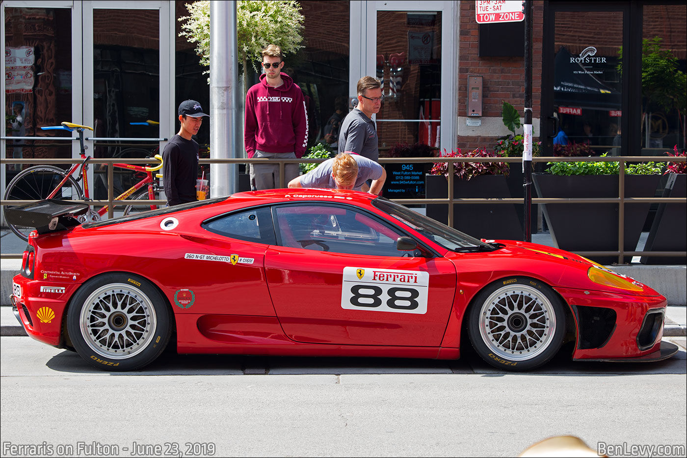 Wallpaper #qRx8QJMB8JfcLg2JJfbL180 Side View of Ferrari 360 N GT Benlevycom