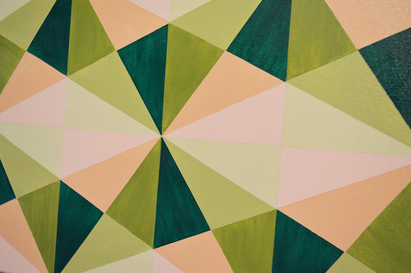 Wallpaper #W2ex7ZIBSpphPi3-OlmC33 Love Triangles Abstract Art Painting by Olesea Arts Artmajeur