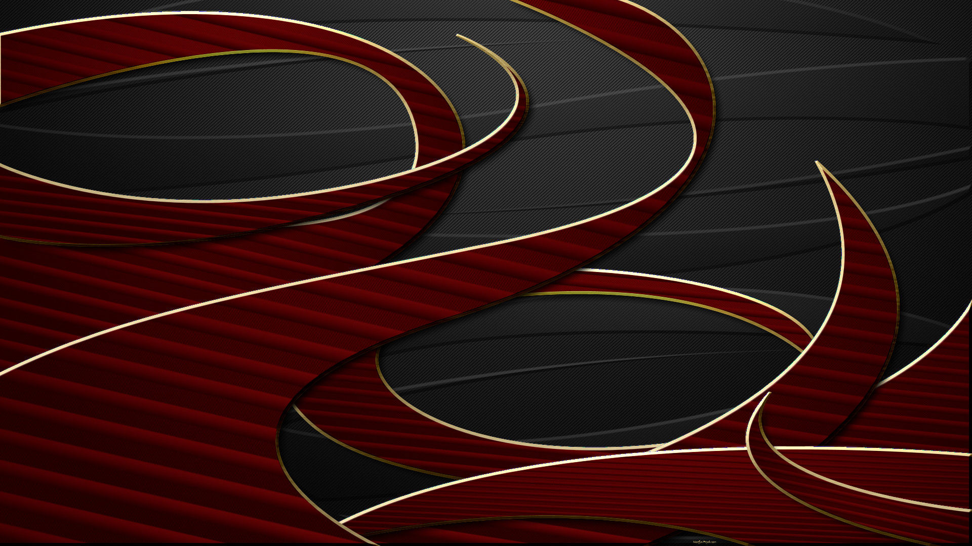 Wallpaper #e14ea Download a Black and Red Abstract Background with a Black and Gold Line