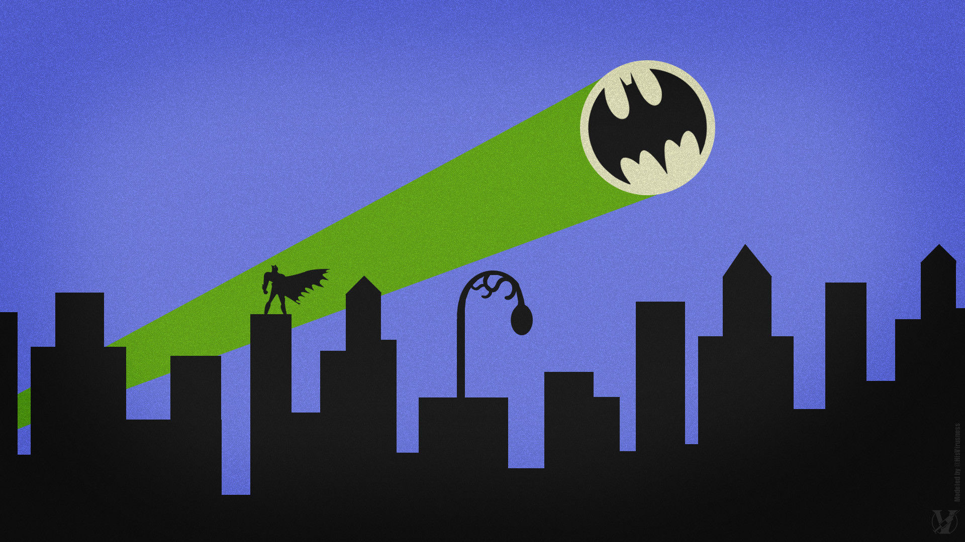 Wallpaper #wkXrlI4B7YBJg1BVIZ_-56 Batman Standing on a Rooftop Looking Over the City