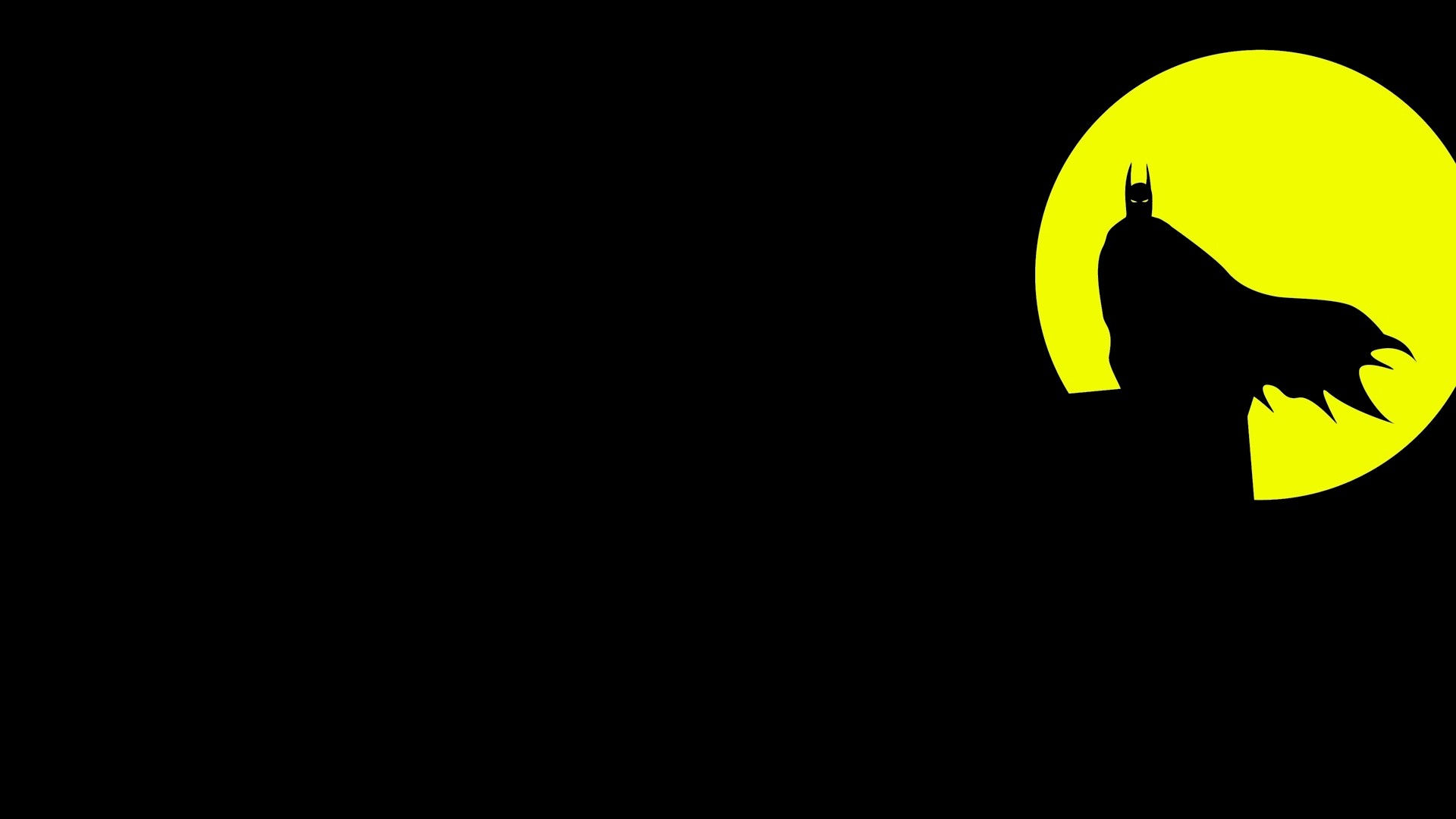 Wallpaper #wkXrlI4B7YBJg1BVIZ_-44 Batman Stands Tall Against a Full Moon