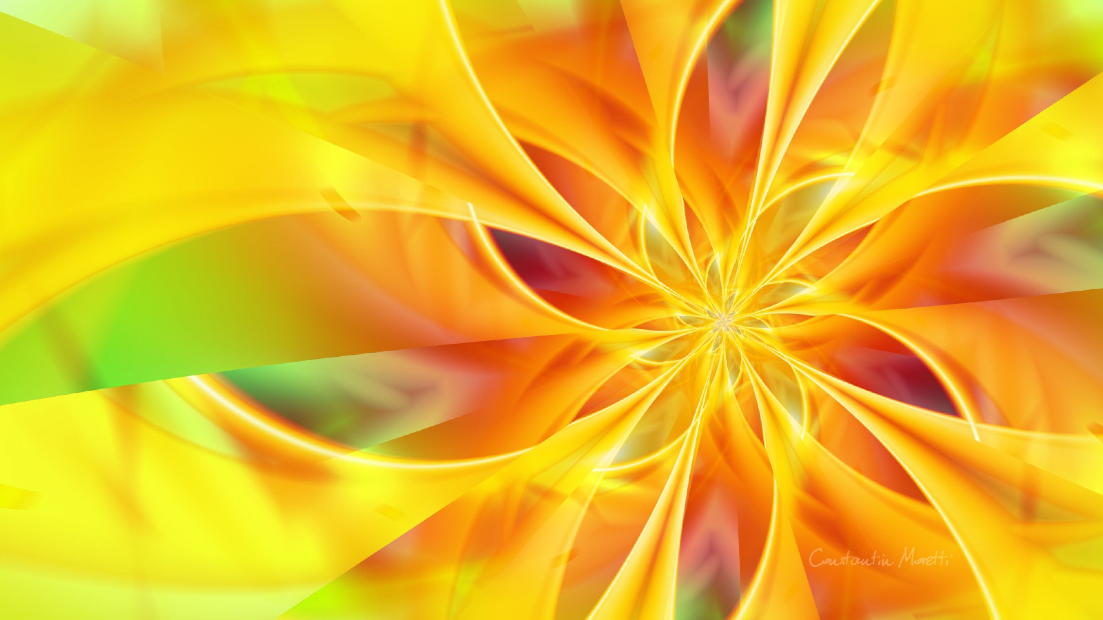 Wallpaper #472b5 Yellow Neon Green Neon Image Photo Free Trial Bigstock