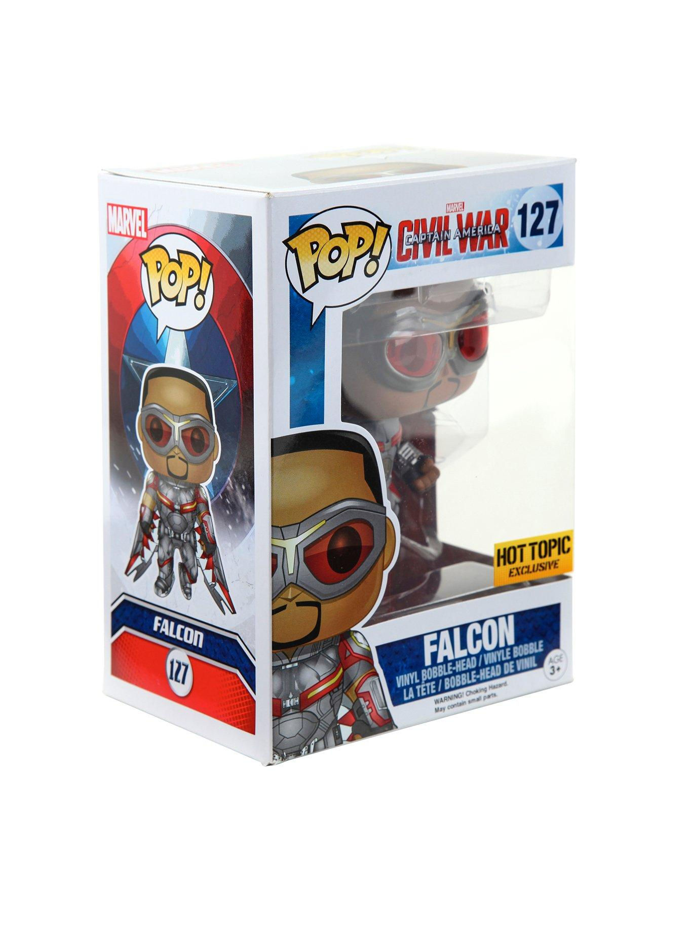 Wallpaper #_aV-OJMBVBiSkHCa5Y3h103 Funko Marvel Captain America Civil War Pop Falcon Vinyl Bobble Head