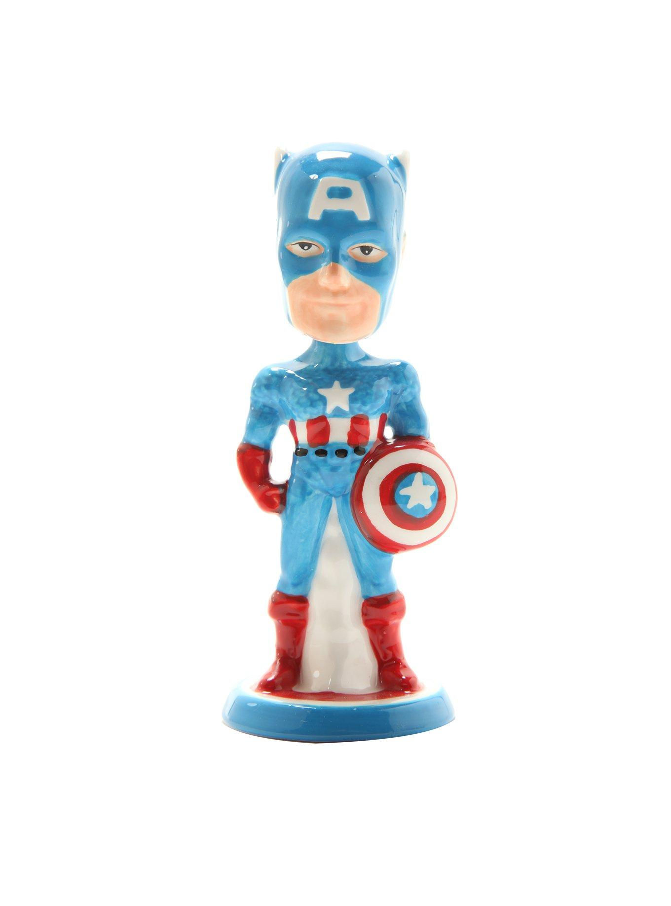 Wallpaper #a1I-NpMBMJD5Jq7_9wmI42 Marvel Captain America Bobble Head Hot Topic